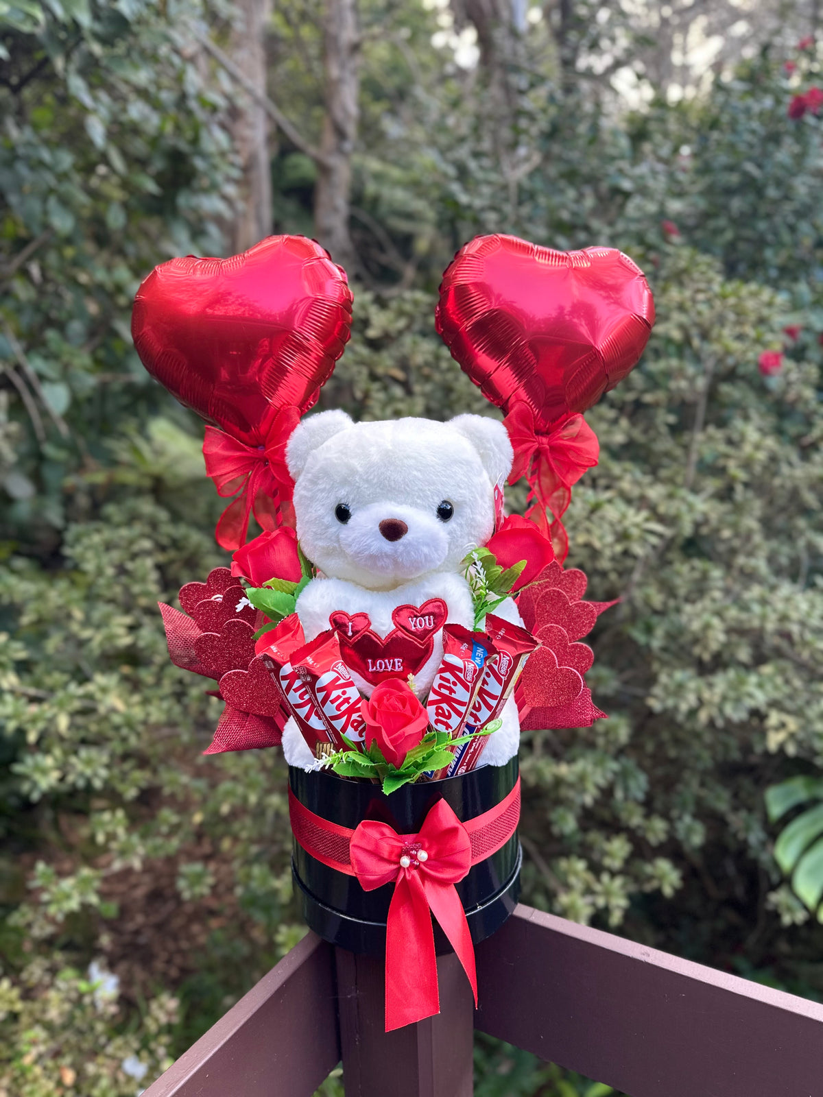 Black & Red Valentine Gift Box